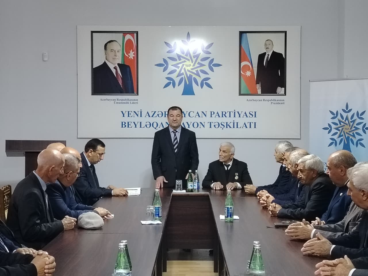 Beyləqanda Yeni Azərbaycan Partiyasının VIII Qurultayındakı nitqindən irəli gələn məsələlərlə bağlı tədbir keçirilib